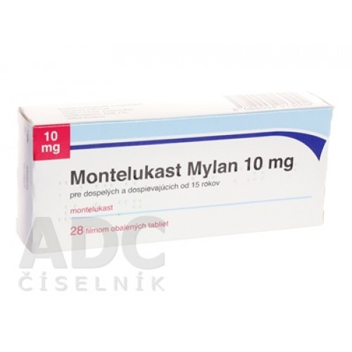 Купити Монтелукаст Mylan 10 мг ціна з доставкою по Україні